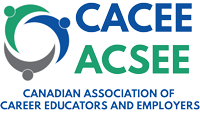 Logo for Canadian Association of Career Educators and Employees.