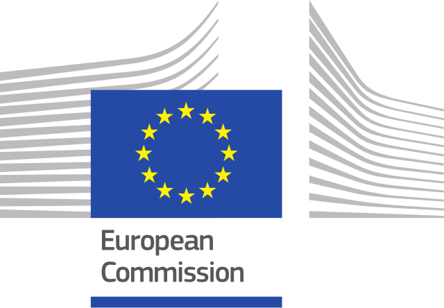 Logo for the European Commission.