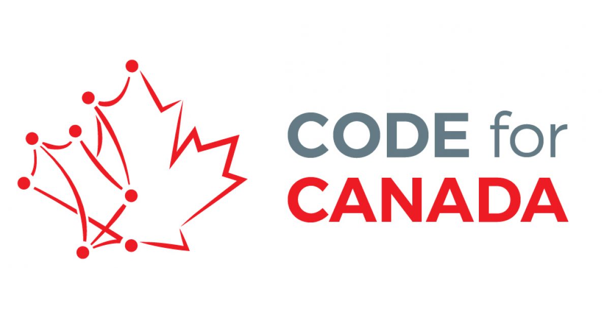 Logo for Code fo Canada.