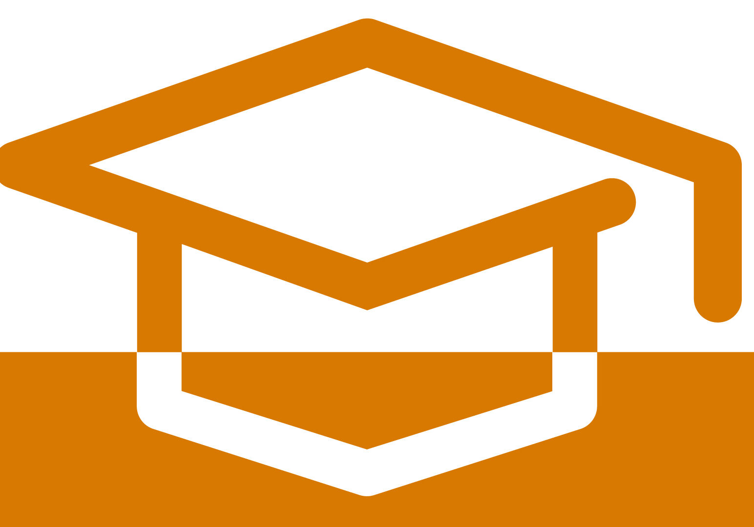 An illustration of a graduation cap